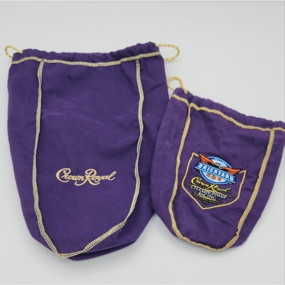 Crown Royal Purple Bags (1 from the 2005‎ Brickyard 400) - Picture 1 of 10